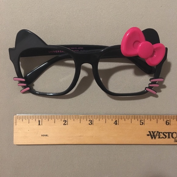 Hello Kitty Glasses with Red Bow *SOLD* - Picture 2 of 5